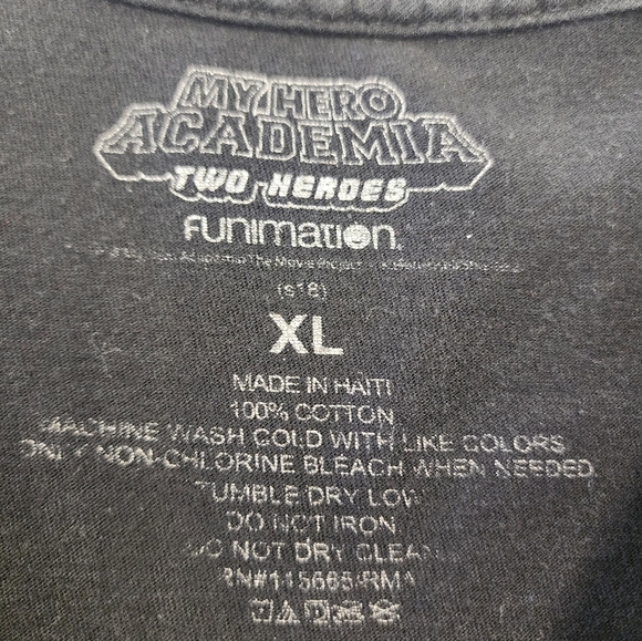 My Hero Academica Crewneck Graphic T-Shirt Anime, sz XL - Picture 2 of 10